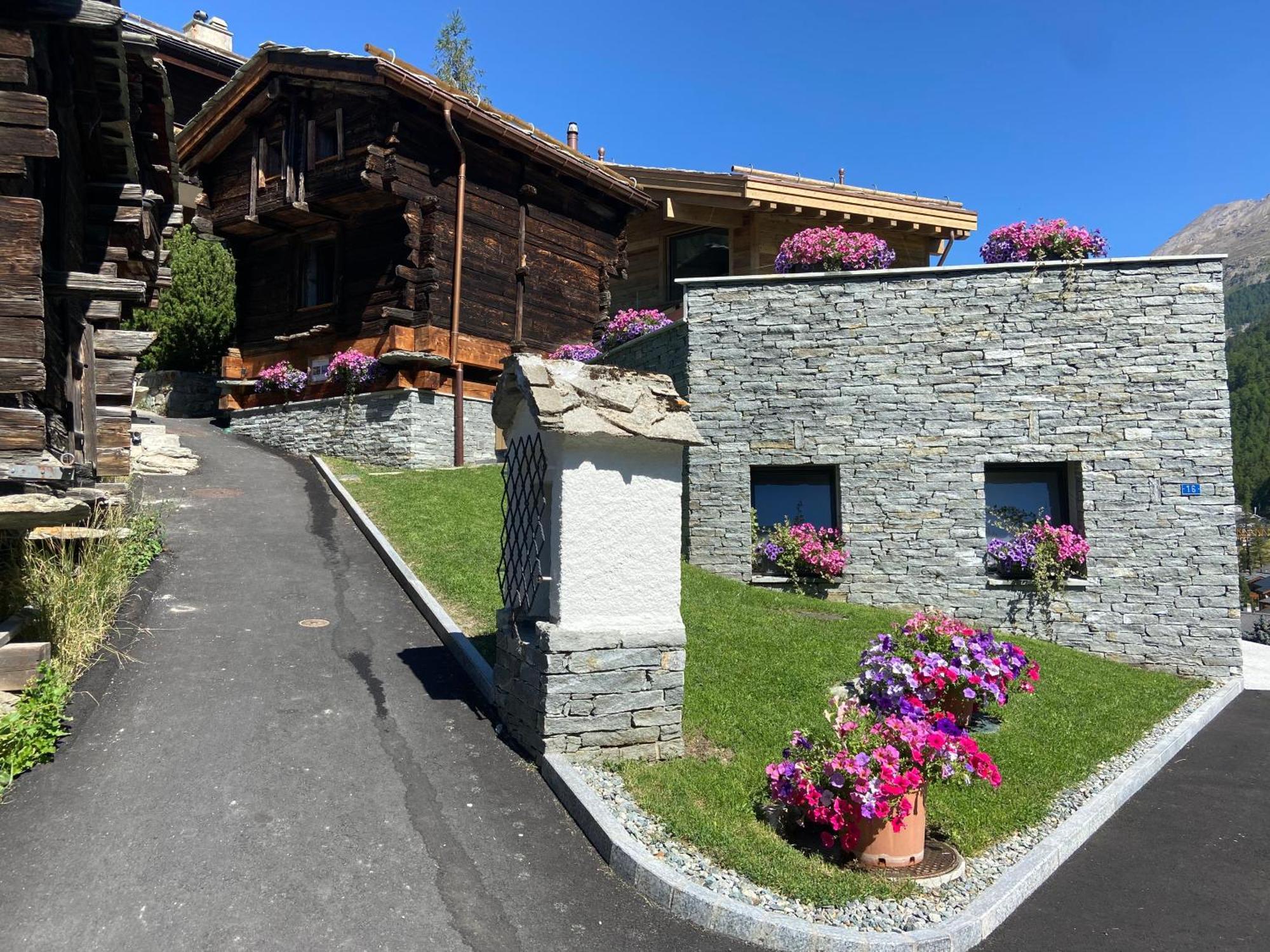 Chalet Coral Und Zermatter Stadel Kültér fotó
