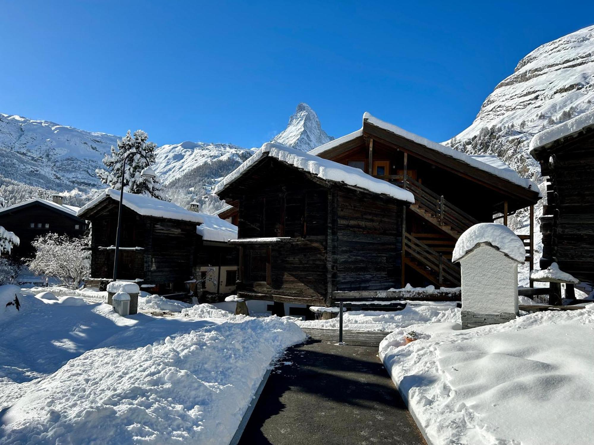Chalet Coral Und Zermatter Stadel Kültér fotó