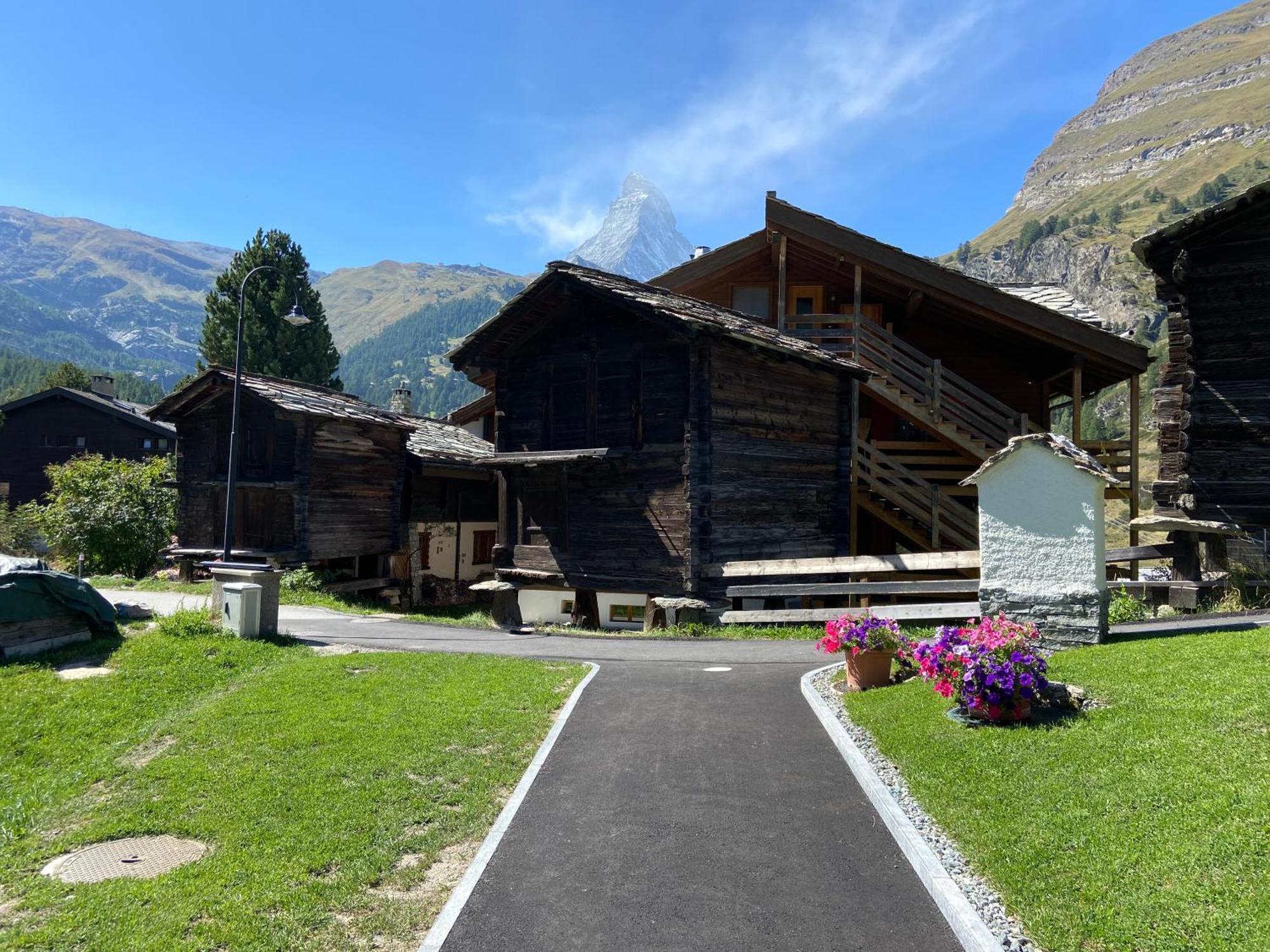 Chalet Coral Und Zermatter Stadel Kültér fotó